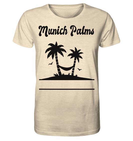 Design Munich Palms - Organic Shirt - Online Kaufhaus München