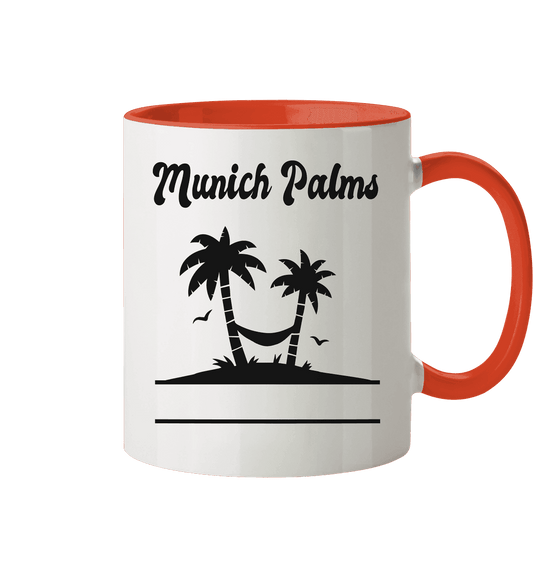 Design Munich Palms - Tasse zweifarbig - Online Kaufhaus München