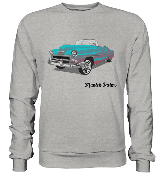 Fleetline Retro Classic Car Oldtimer , Auto ,Cabrio by Munich Palms - Basic Sweatshirt - Online Kaufhaus München