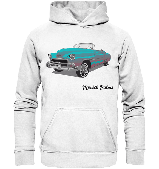 Fleetline Retro Classic Car Oldtimer , Auto ,Cabrio by Munich Palms - Basic Unisex Hoodie - Online Kaufhaus München