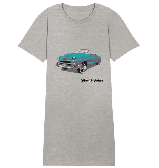 Fleetline Retro Classic Car Oldtimer , Auto ,Cabrio by Munich Palms - Ladies Organic Shirt Dress - Online Kaufhaus München