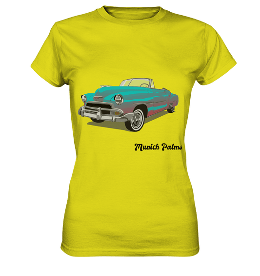 Fleetline Retro Classic Car Oldtimer , Auto ,Cabrio by Munich Palms - Ladies Premium Shirt - Online Kaufhaus München