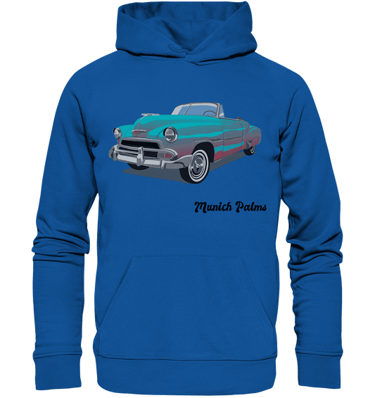 Fleetline Retro Classic Car Oldtimer , Auto ,Cabrio by Munich Palms - Organic Basic Hoodie - Online Kaufhaus München