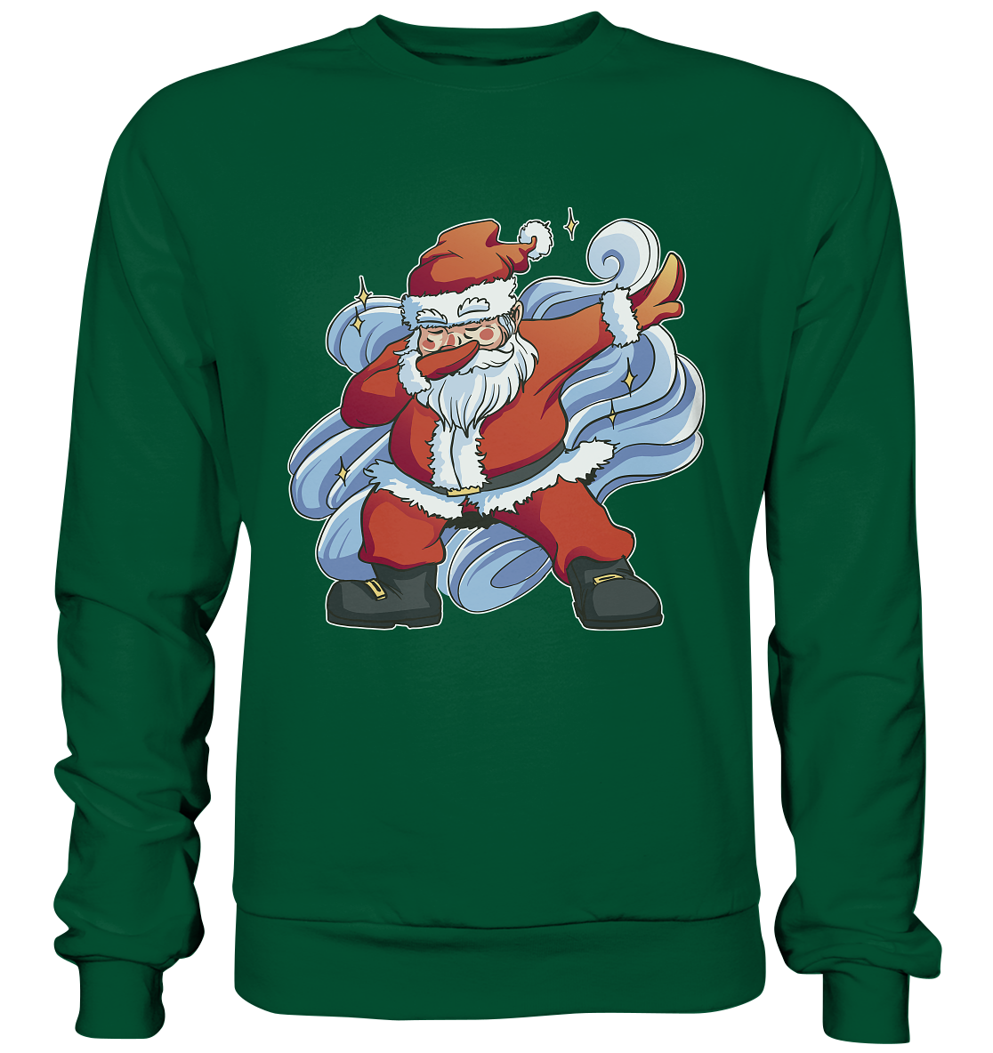 Weihnachten, Nikolaus Dabbing ,tanzender Nikolaus ,Fun ,Santa Dabbing  Christmas - Basic Sweatshirt