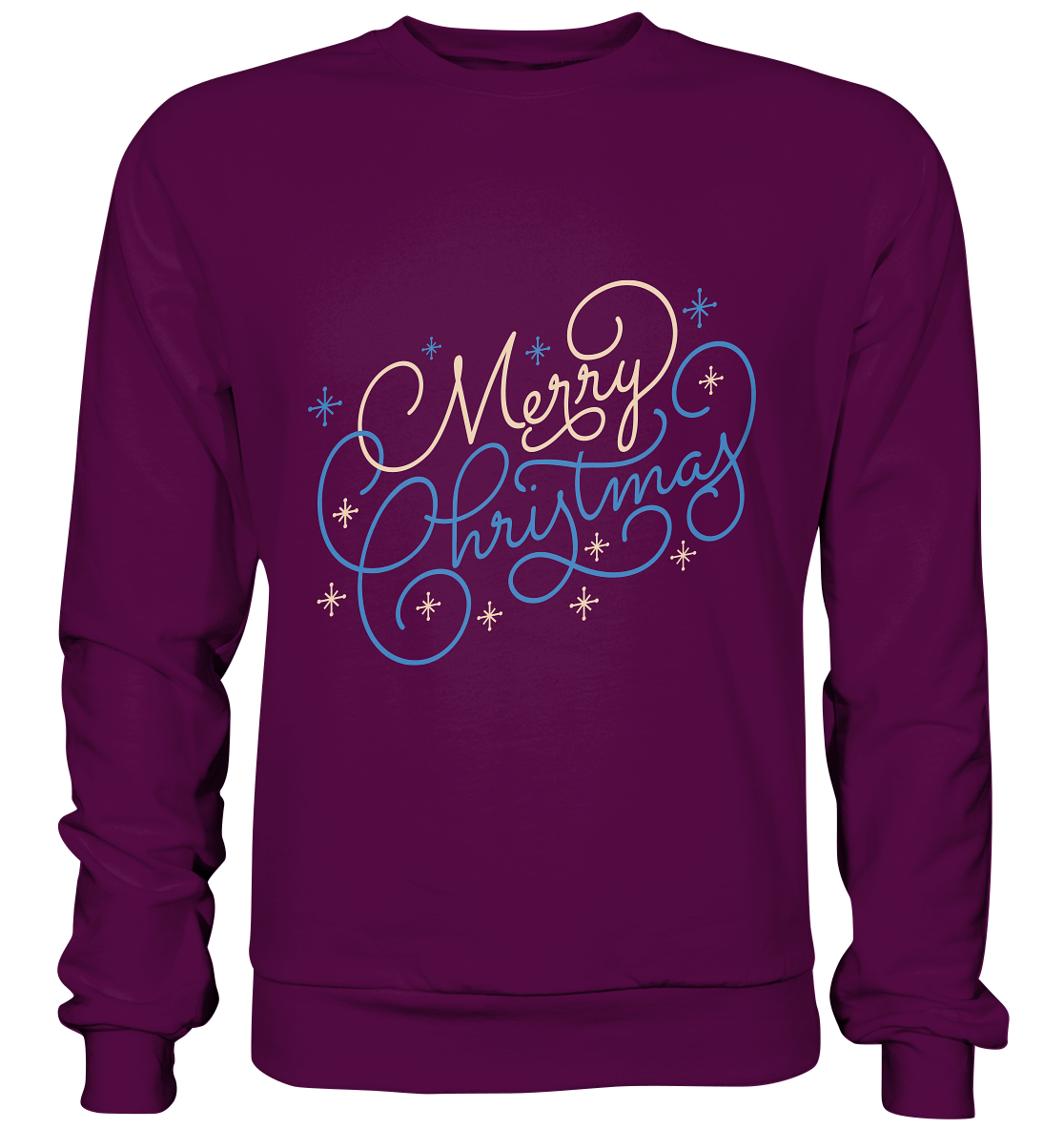 Weihnachtliches Design Merry Christmas  - Basic Sweatshirt