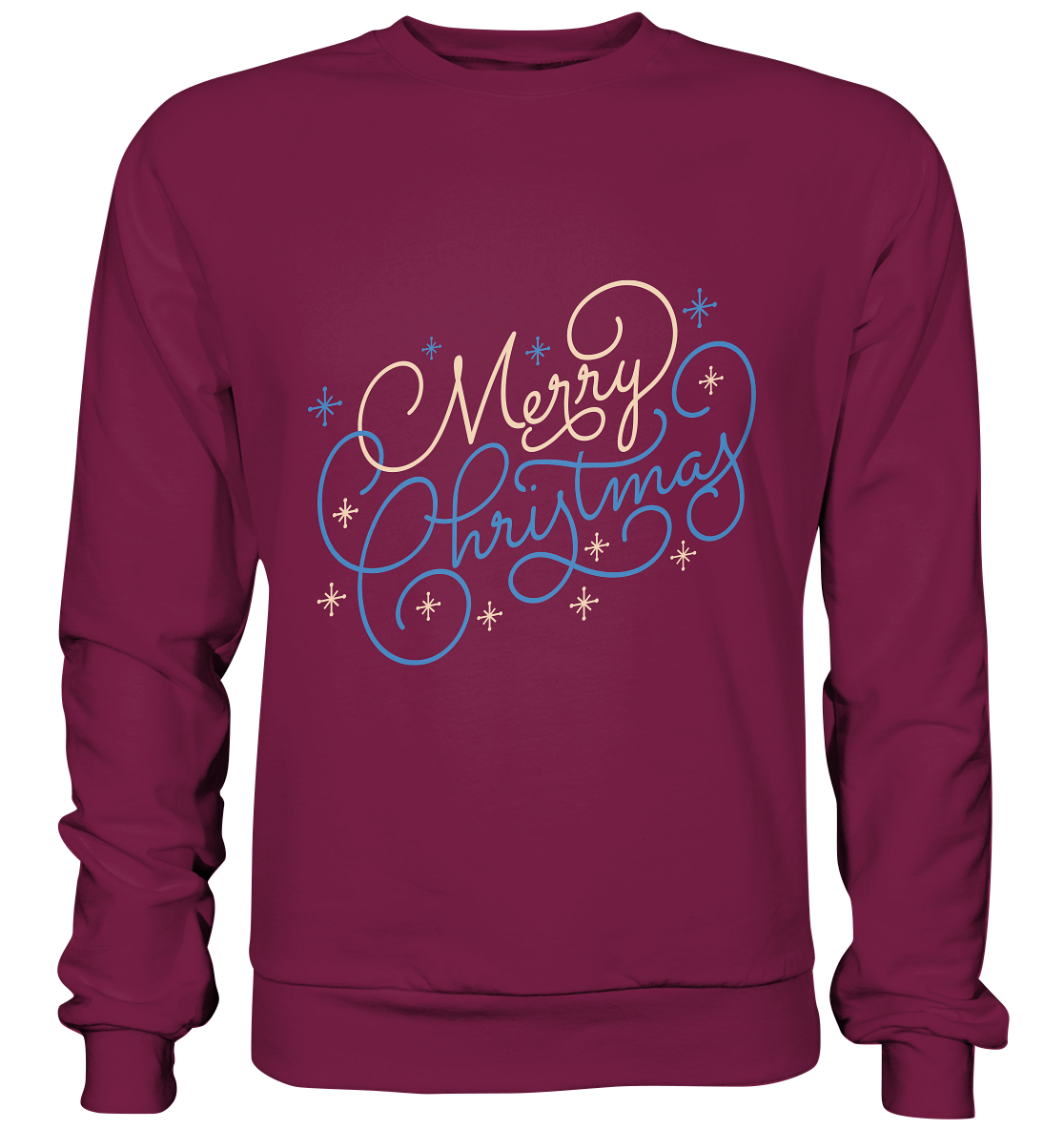 Weihnachtliches Design Merry Christmas  - Basic Sweatshirt