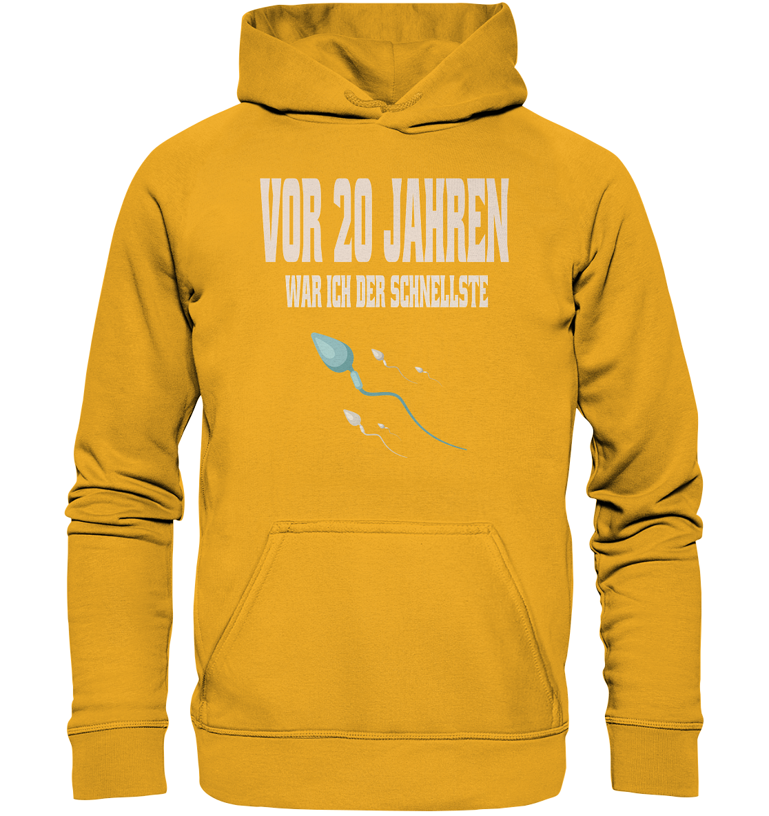 20 years ago I was the fastest, funny saying - basic unisex hoodie