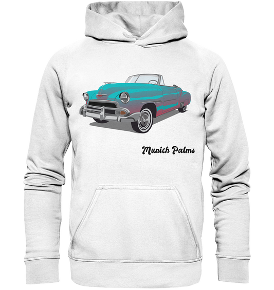 Fleetline Retro Classic Car Oldtimer, Car, Convertible by Munich Palms - Basic Unisex Hoodie