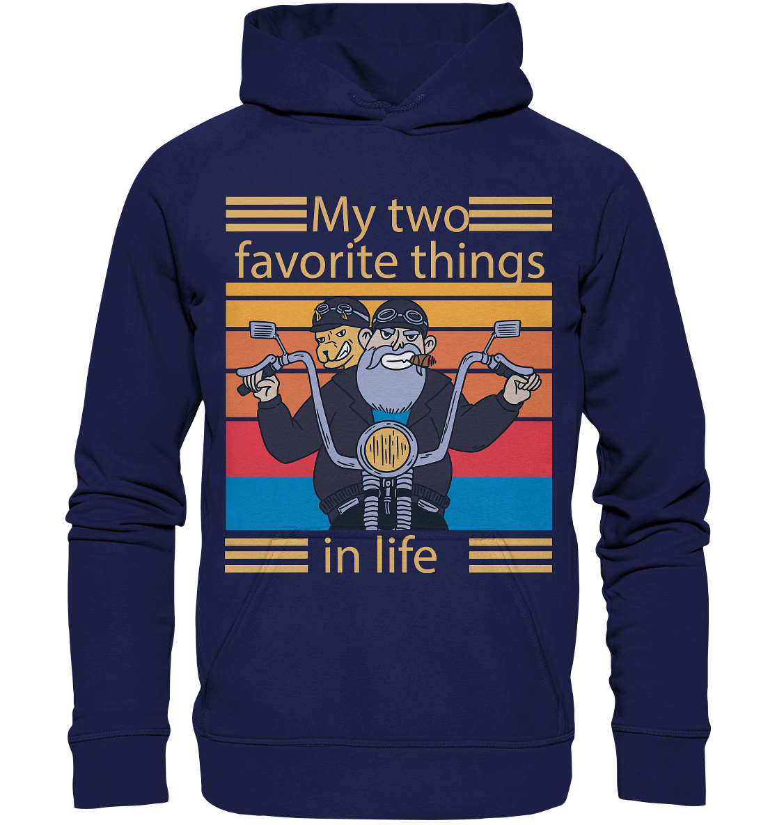 My two favorite things in life - Basic Unisex Hoodie XL - Online Kaufhaus München