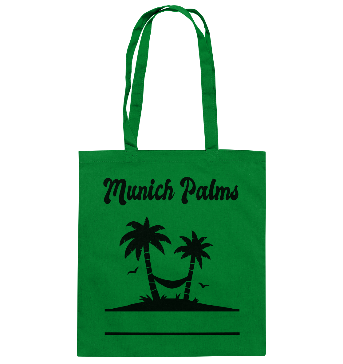 Design Munich Palms  - Baumwolltasche
