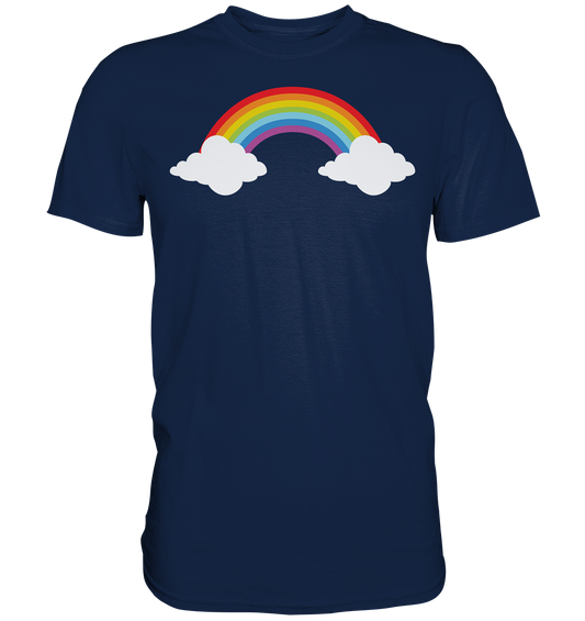 Regenbogen mit Wolken  - Classic Shirt