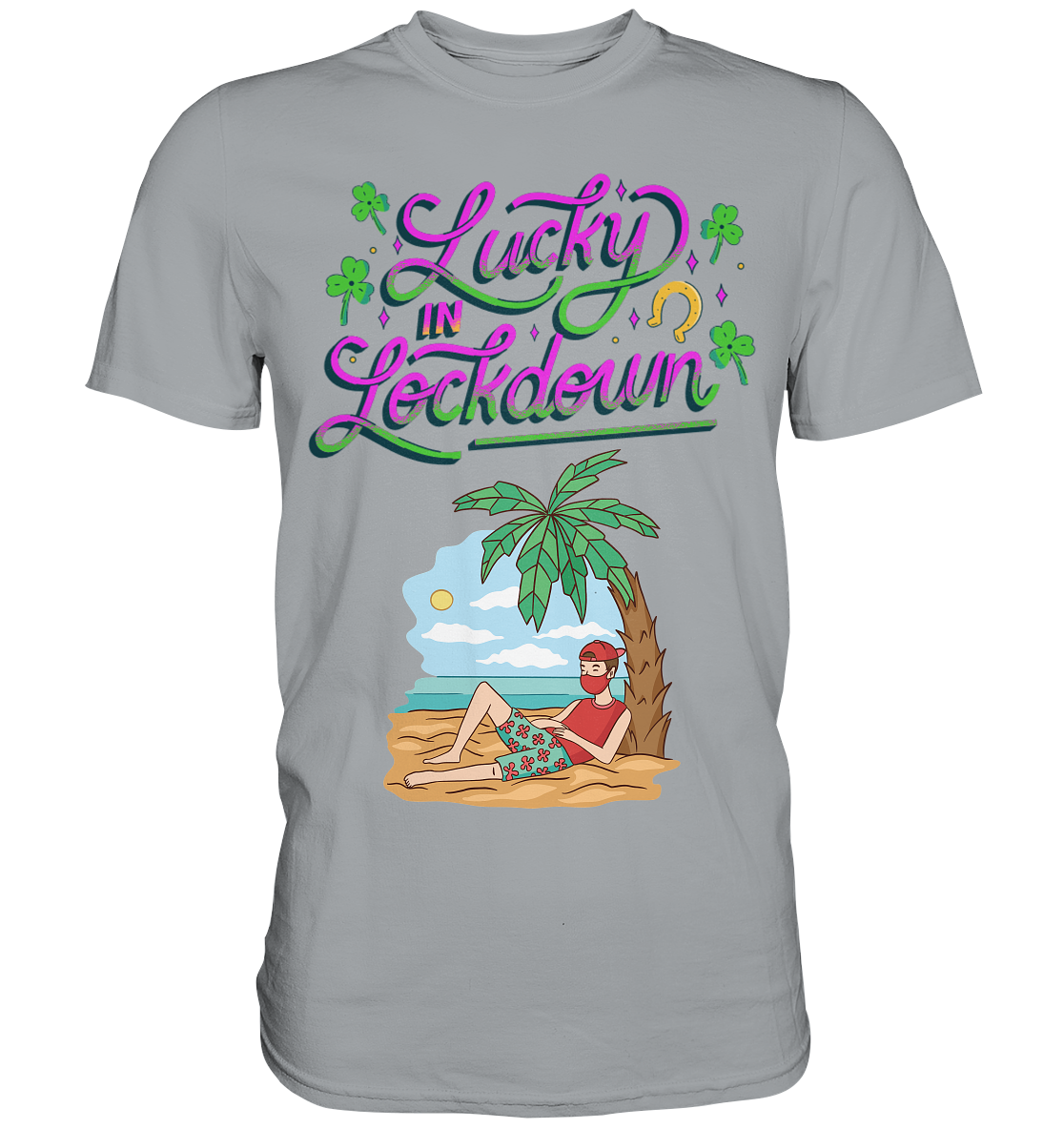 Lucky in Lockdown - Classic Shirt - Online Kaufhaus München