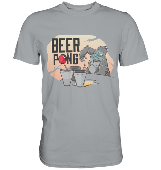 Birra - Beer Pong Gorilla - Camicia classica