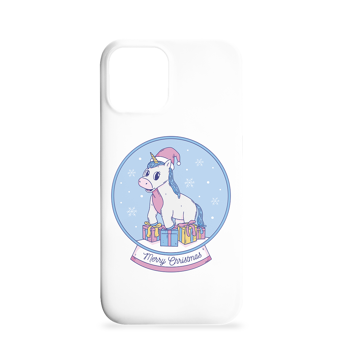 Christmas, Christmas ball with unicorn, Unicorn Merry Christmas - Iphone 12 / 12 Pro mobile phone case