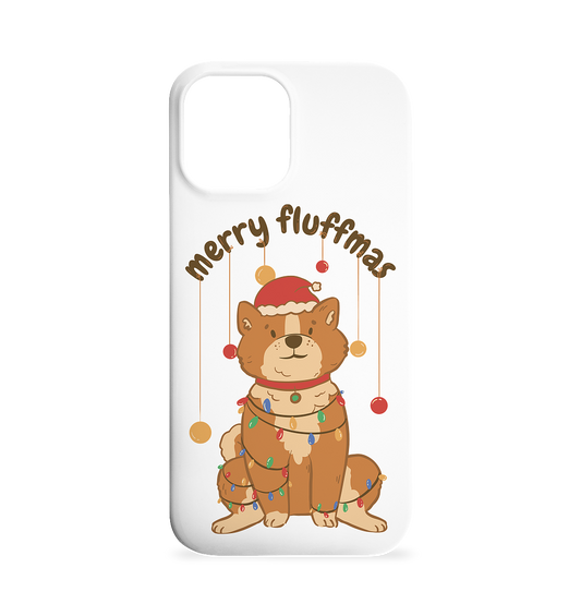 Christmas motif Fun Merry Fluffmas - iPhone 12 Max mobile phone case
