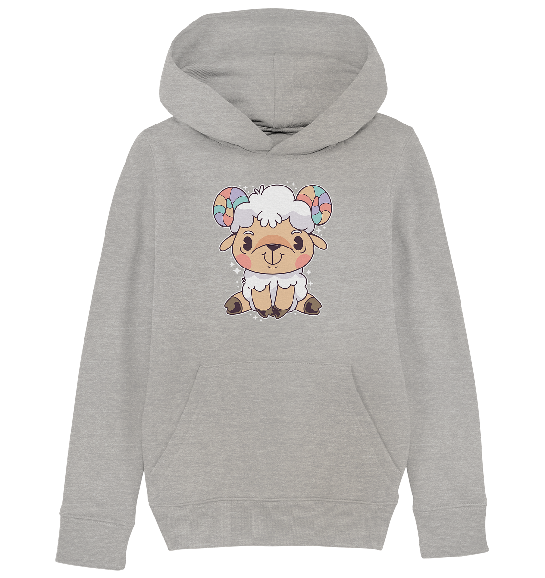 Kleiner lustiger Widder ,der Liebling der Kinder  - Kids Organic Hoodie