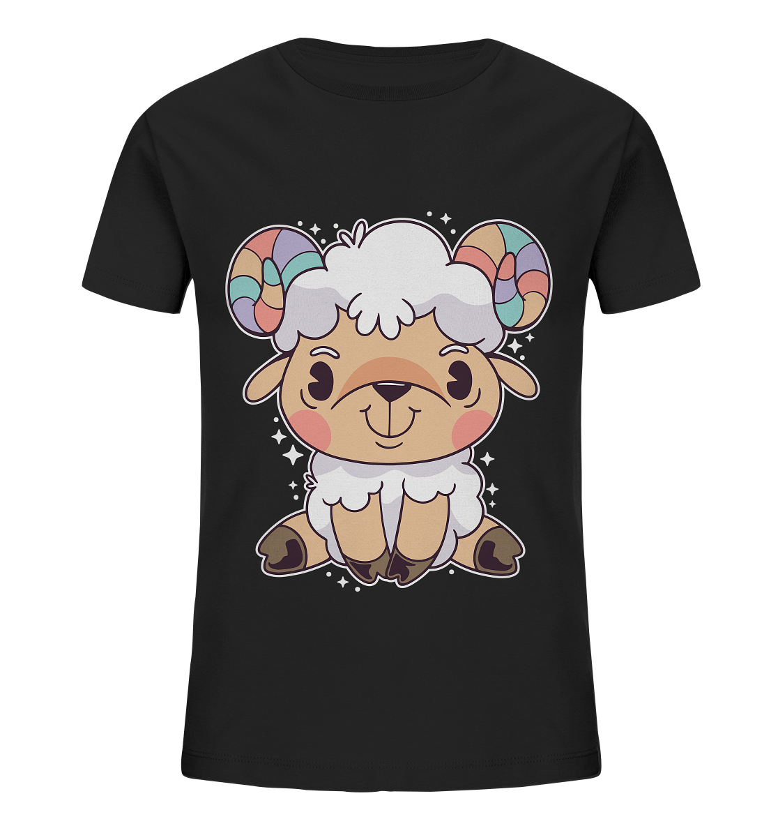 Kleiner lustiger Widder ,der Liebling der Kinder  - Kids Organic Shirt