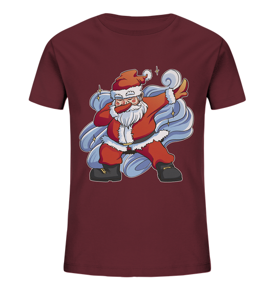 Weihnachten, Nikolaus Dabbing ,tanzender Nikolaus ,Fun ,Santa Dabbing  Christmas - Kids Organic Shirt