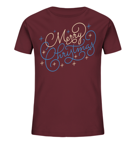 Weihnachtliches Design Merry Christmas  - Kids Organic Shirt