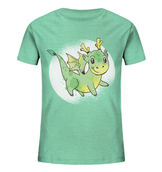 Little green dragon, the children's favorite - Kids Organic Shirt