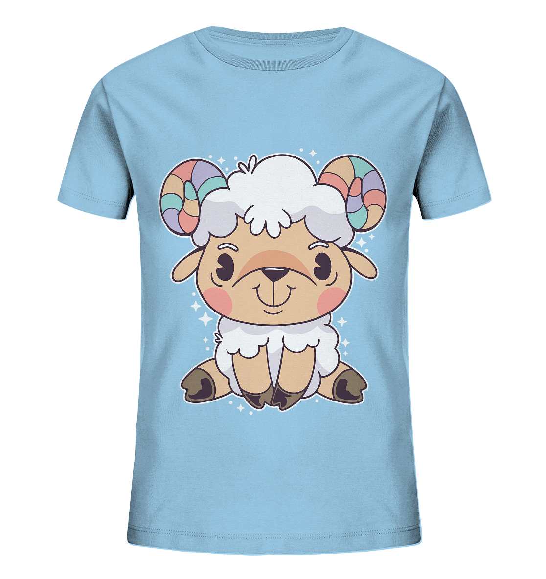 Kleiner lustiger Widder ,der Liebling der Kinder  - Kids Organic Shirt