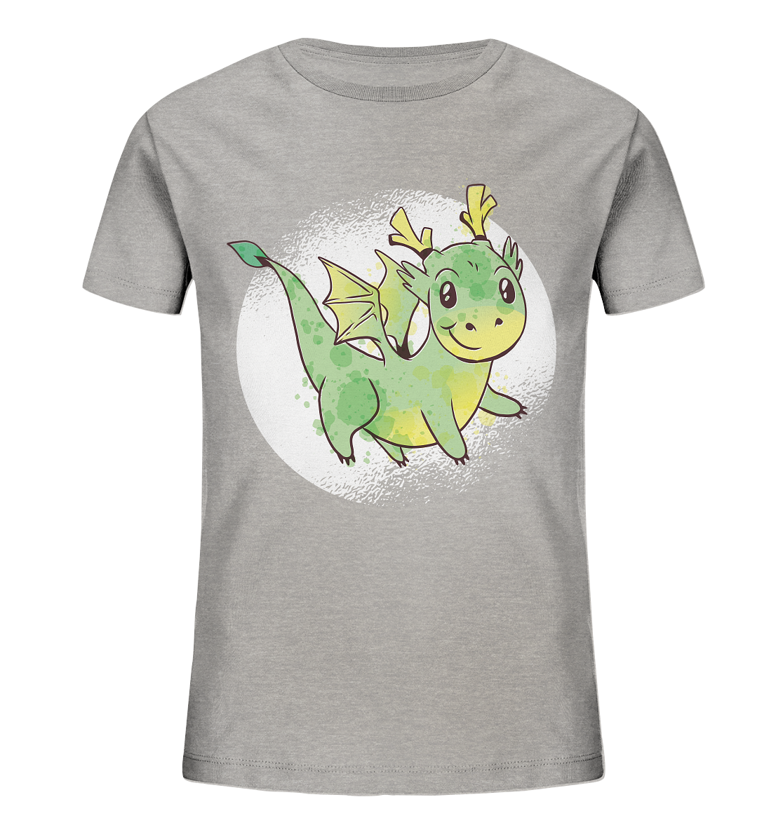 Little green dragon, the children's favorite - Kids Organic Shirt