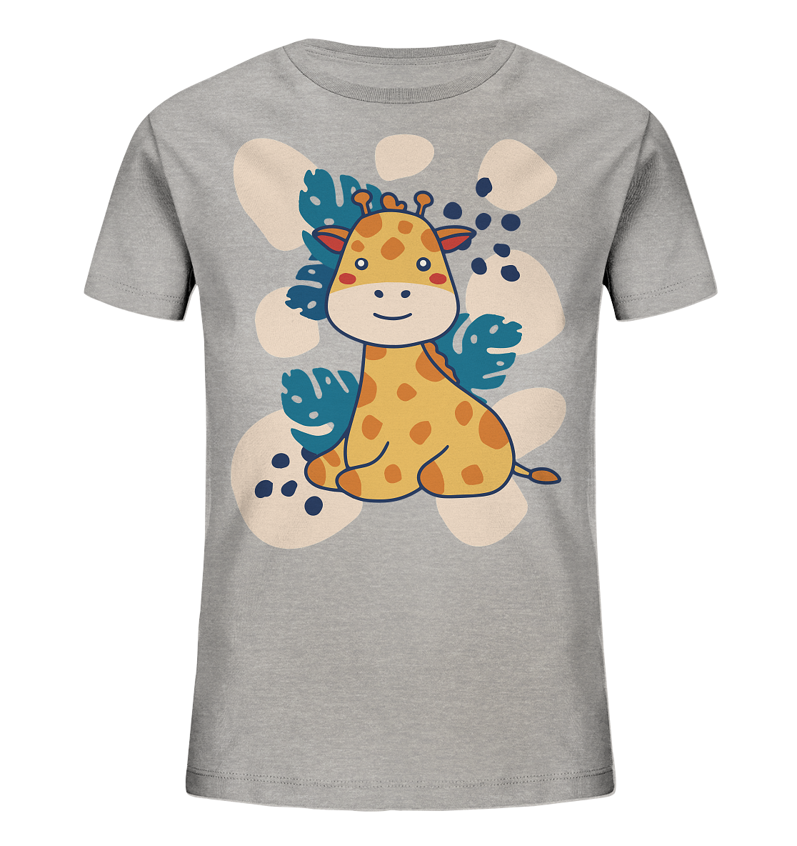 Süße Baby Giraffe ,Kindermotiv  - Kids Organic Shirt