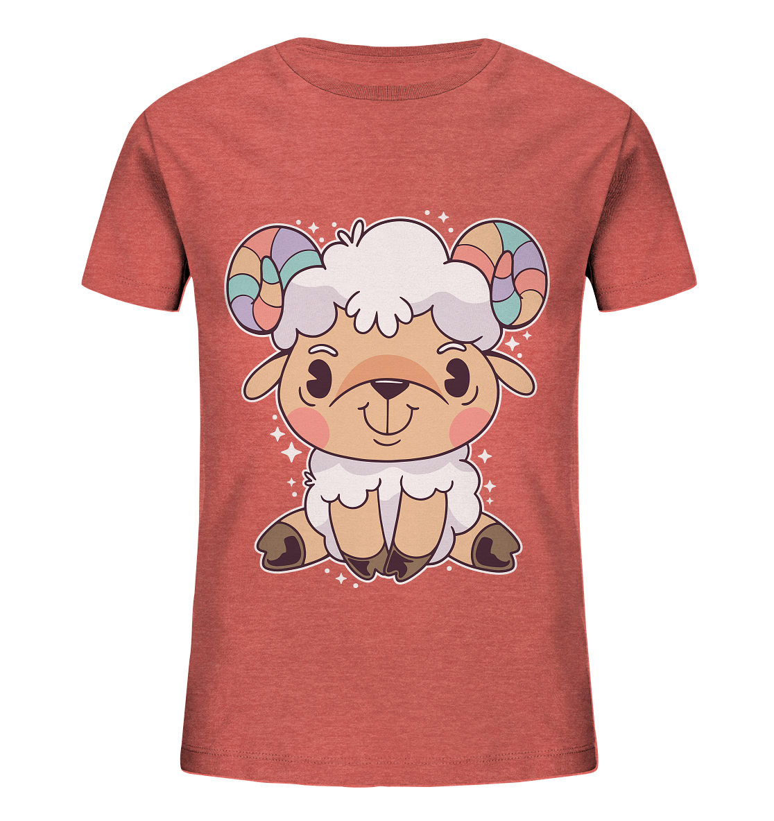 Kleiner lustiger Widder ,der Liebling der Kinder  - Kids Organic Shirt