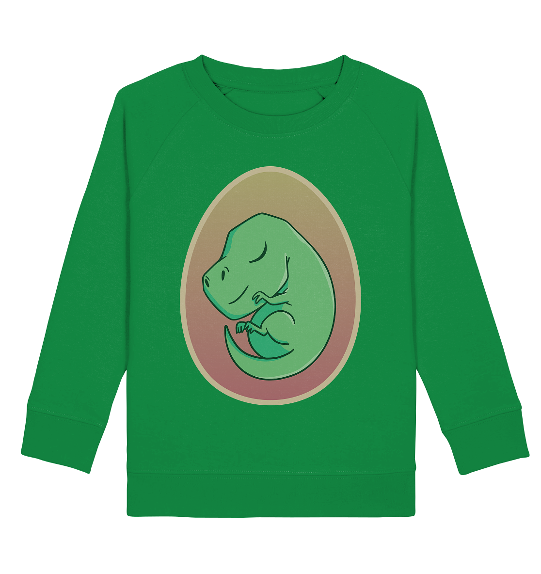 Dino im Ei   - Kids Organic Sweatshirt