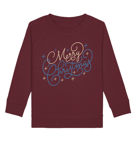 Weihnachtliches Design Merry Christmas  - Kids Organic Sweatshirt