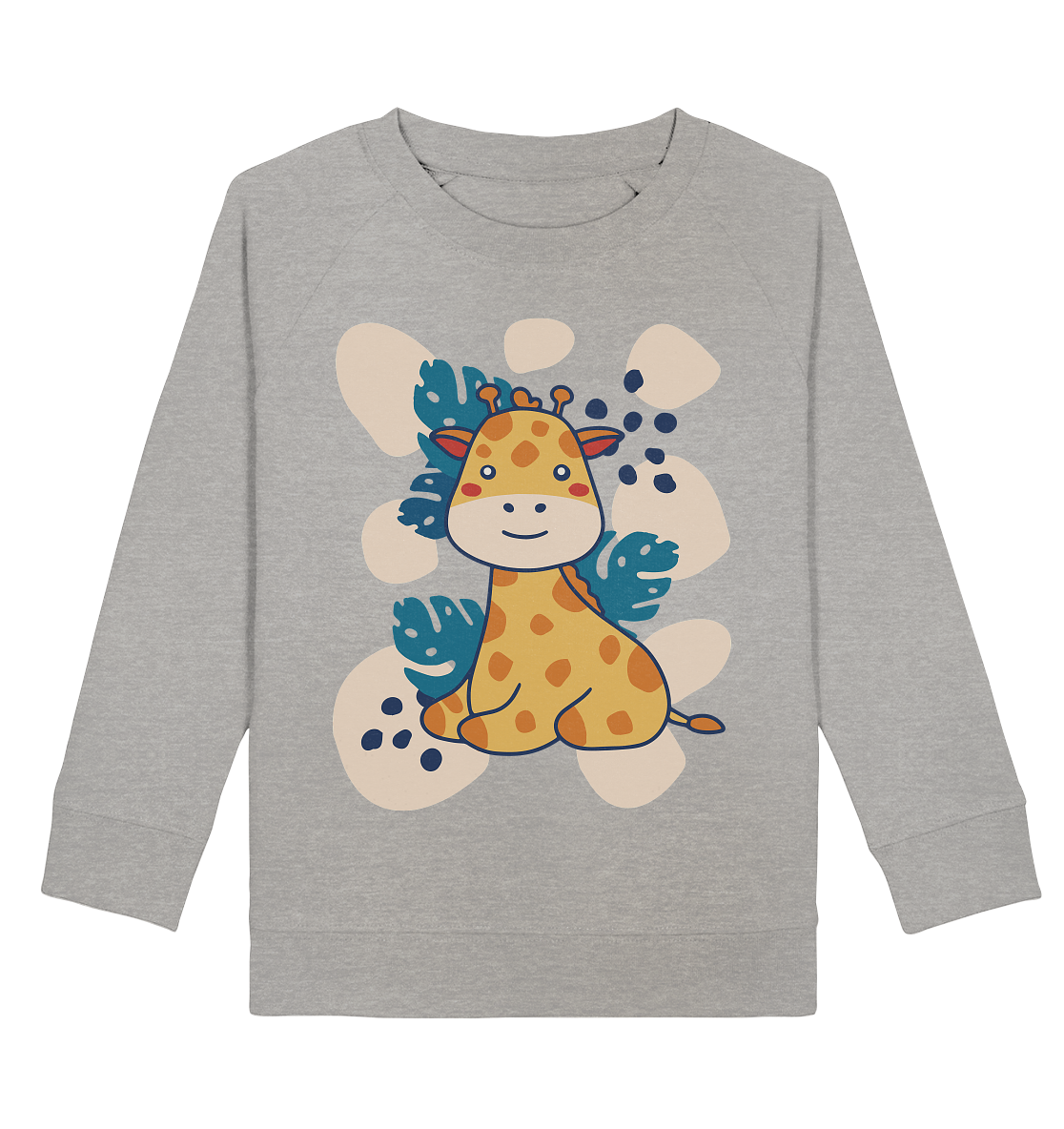 Süße Baby Giraffe ,Kindermotiv  - Kids Organic Sweatshirt