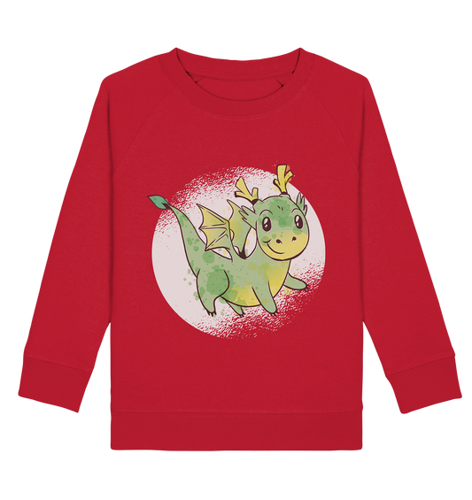 Le petit dragon vert, le préféré des enfants - Sweatshirt Bio Enfant