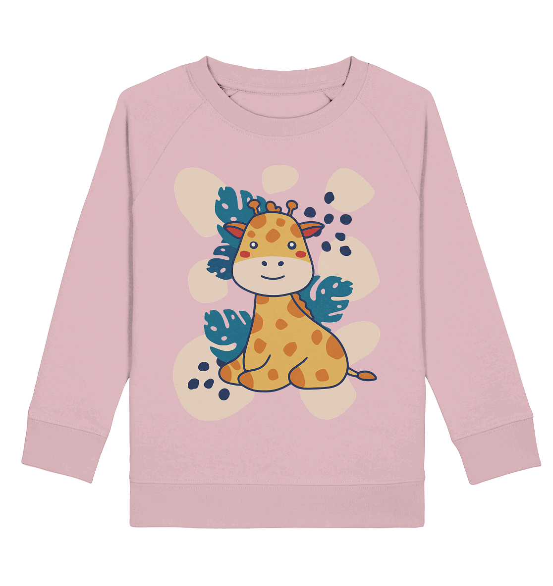 Süße Baby Giraffe ,Kindermotiv  - Kids Organic Sweatshirt