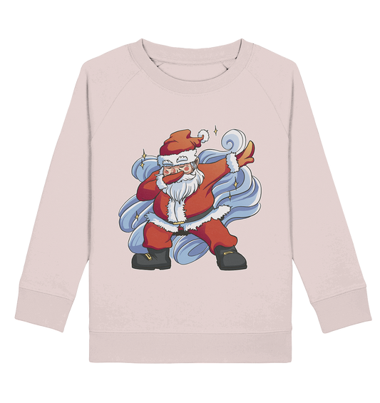 Weihnachten, Nikolaus Dabbing ,tanzender Nikolaus ,Fun ,Santa Dabbing  Christmas - Kids Organic Sweatshirt