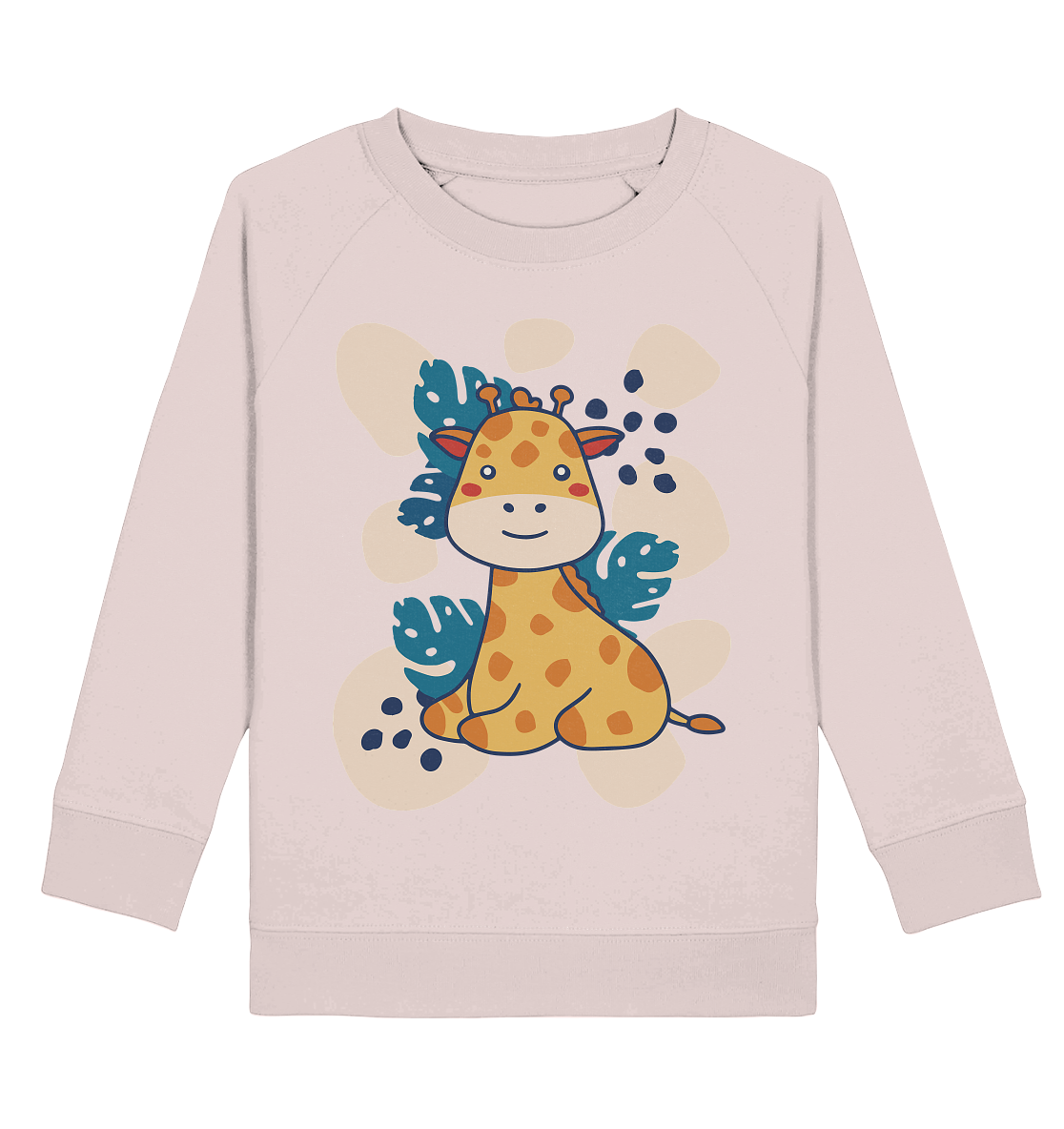 Süße Baby Giraffe ,Kindermotiv  - Kids Organic Sweatshirt