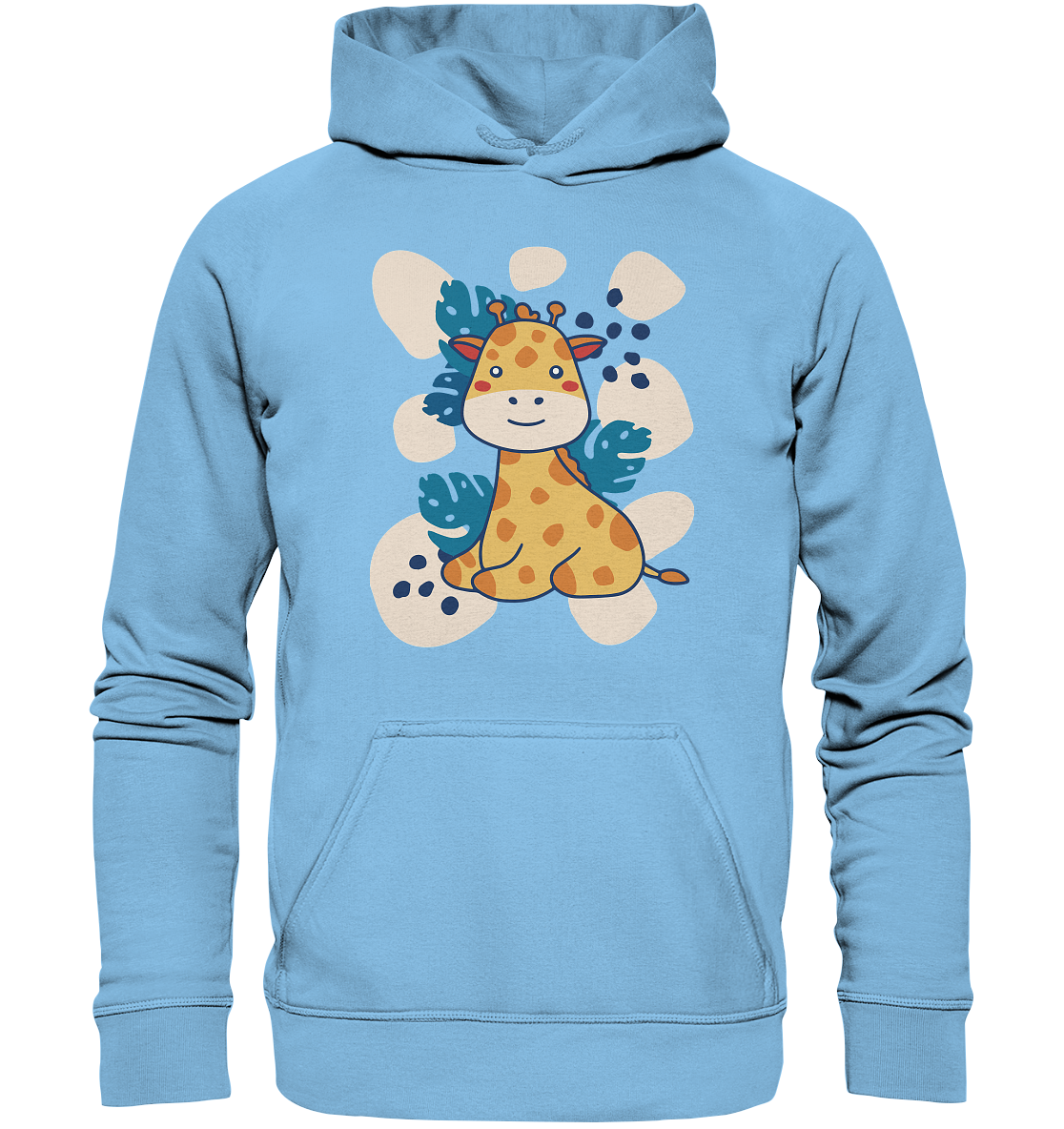 Süße Baby Giraffe ,Kindermotiv  - Kids Premium Hoodie