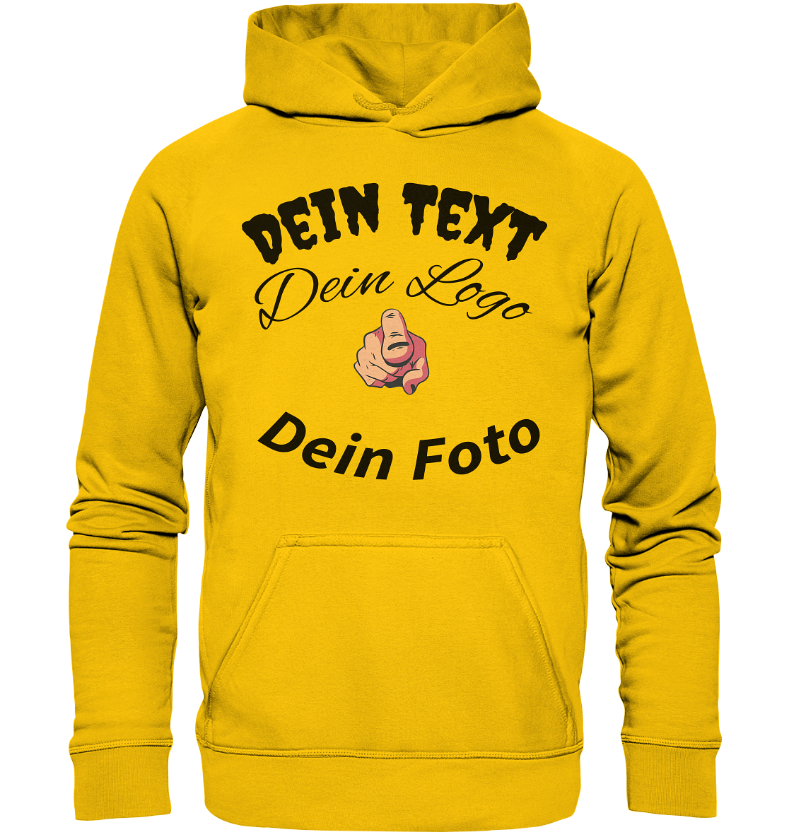 Dein Text ,Dein Logo,Dein Foto , Wunsch Design zum selbst gestalten - Kids Premium Hoodie