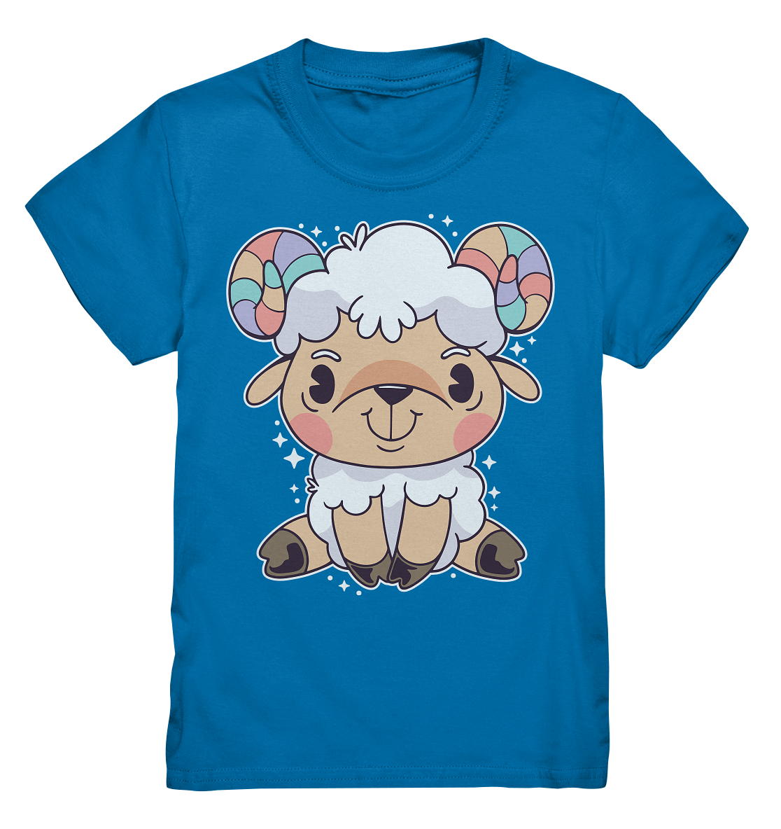 Kleiner lustiger Widder ,der Liebling der Kinder  - Kids Premium Shirt