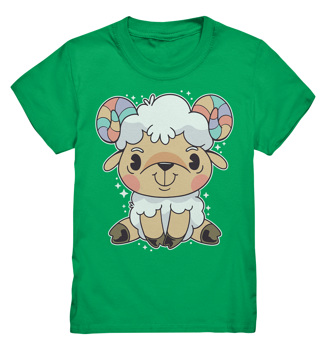 Kleiner lustiger Widder ,der Liebling der Kinder  - Kids Premium Shirt