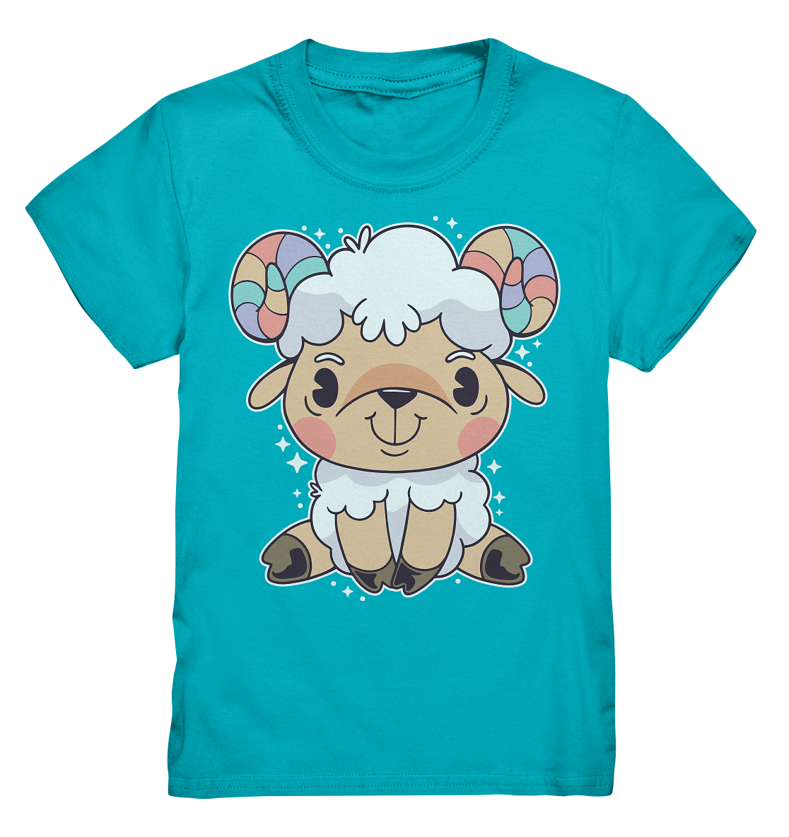 Kleiner lustiger Widder ,der Liebling der Kinder  - Kids Premium Shirt