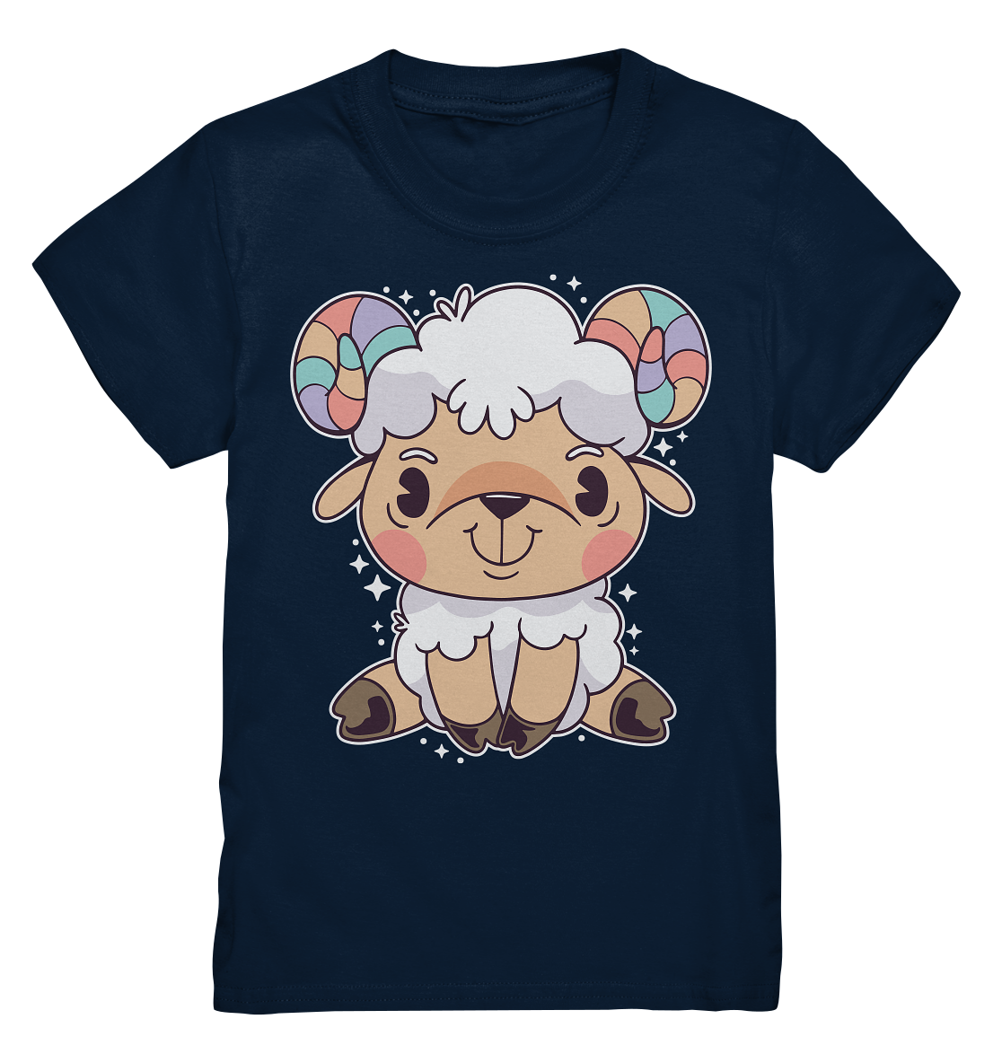 Kleiner lustiger Widder ,der Liebling der Kinder  - Kids Premium Shirt