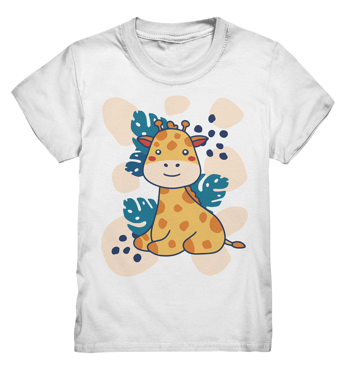 Süße Baby Giraffe ,Kindermotiv  - Kids Premium Shirt