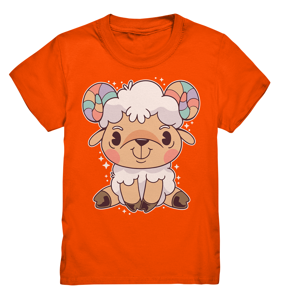 Kleiner lustiger Widder ,der Liebling der Kinder  - Kids Premium Shirt