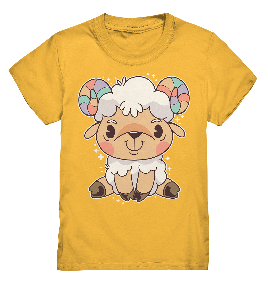 Kleiner lustiger Widder ,der Liebling der Kinder  - Kids Premium Shirt