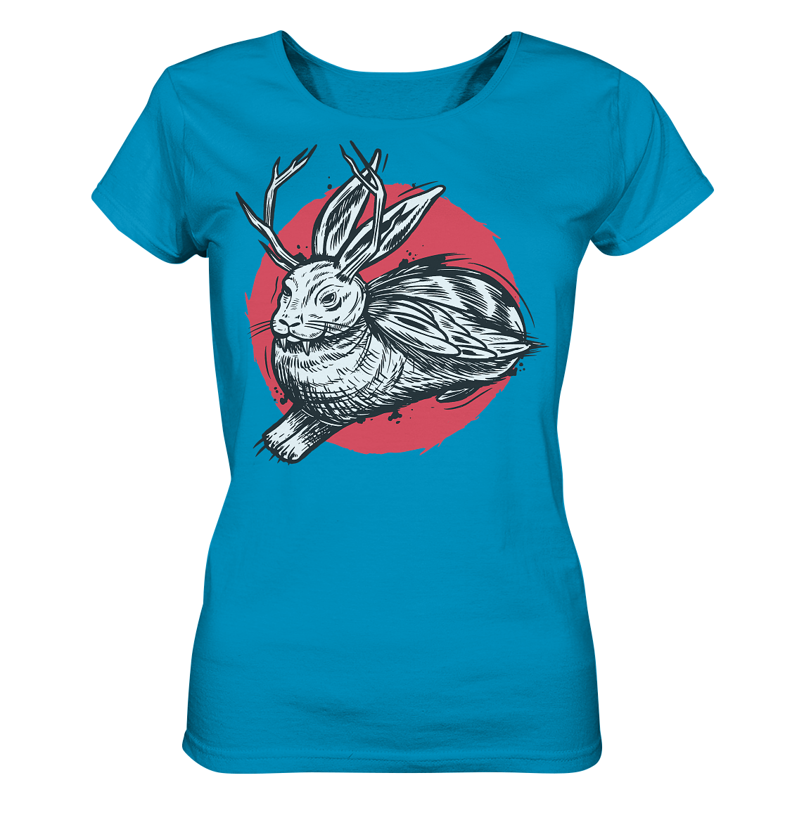 Wolpertinger Fabelwesen Bayern Trachten - Ladies Organic Shirt