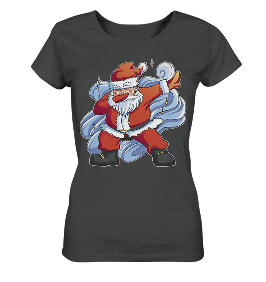 Weihnachten, Nikolaus Dabbing ,tanzender Nikolaus ,Fun ,Santa Dabbing  Christmas - Ladies Organic Shirt