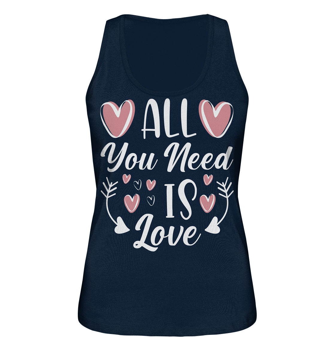 All You need is Love - Ladies Organic Tank-Top