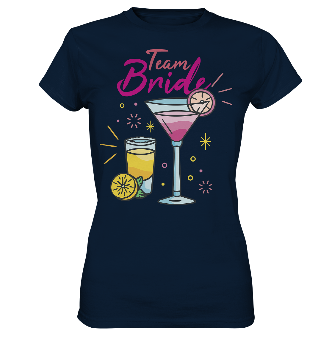 Team Bride ,Team Braut ,Jungesellinnen Abschied - Ladies Premium Shirt