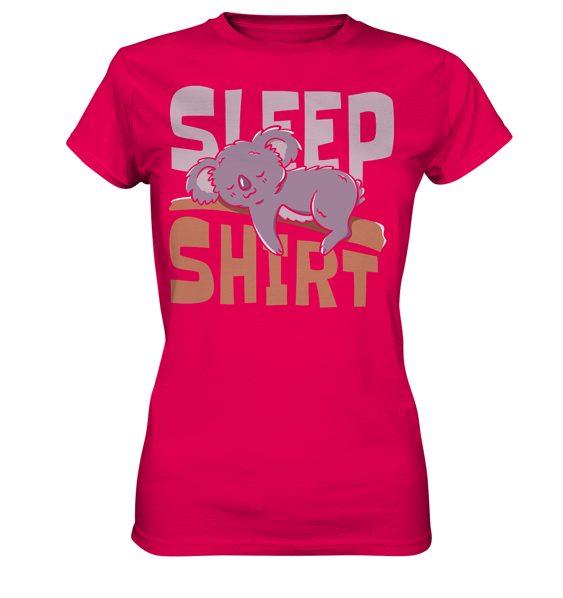 Sleep Shirt Panda - Ladies Premium Shirt - Online Kaufhaus München