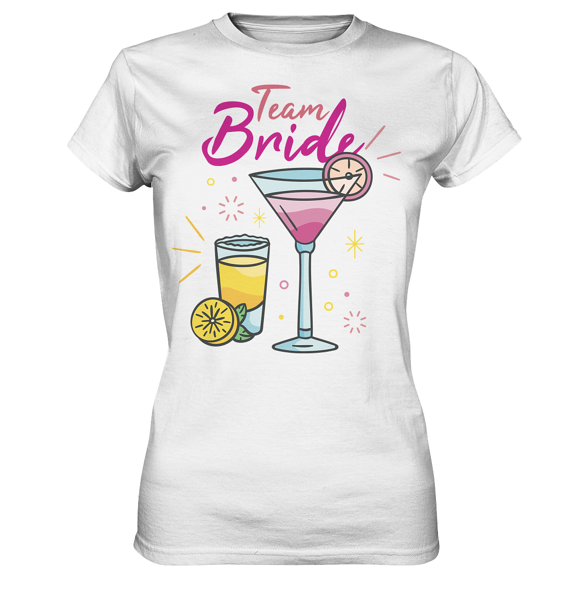 Team Bride ,Team Braut ,Jungesellinnen Abschied - Ladies Premium Shirt